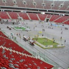 Мобильная многофункциональная спортивная площадка